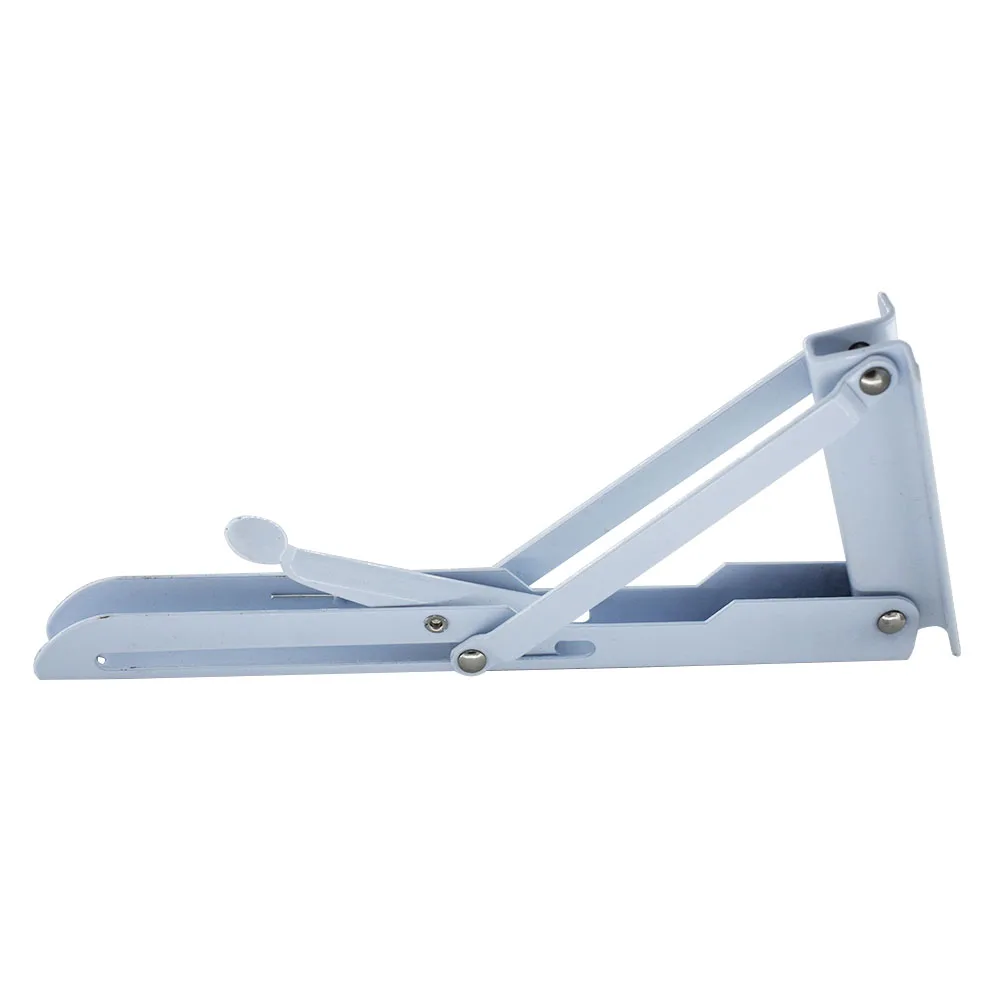 

16" Cold-rolled Steel Folding Shelf Bracket 40KG Bearing Force 16 Inch Folding Triangle Bracket Support 150x400mm