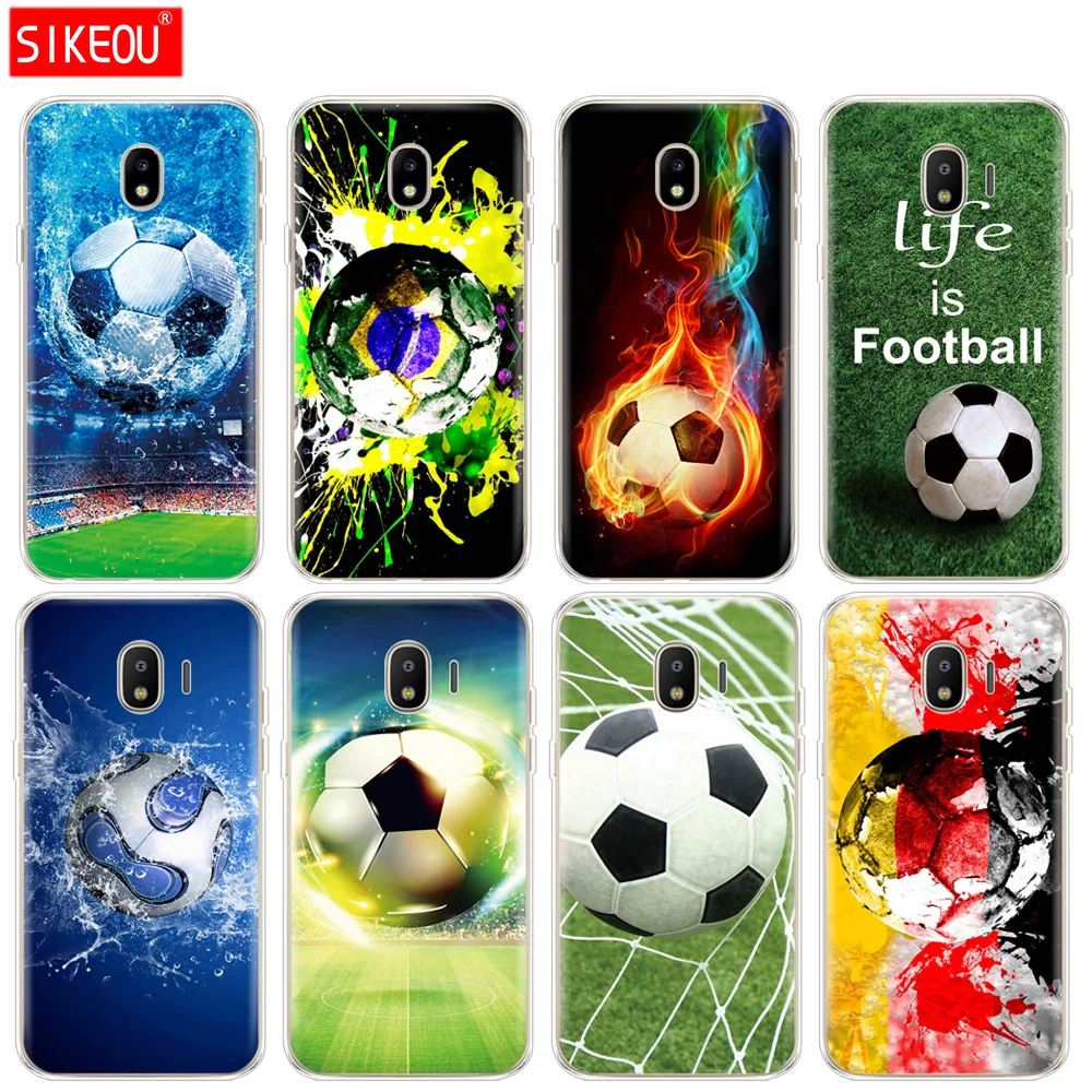 

silicone cover phone case for Samsung Galaxy J3 J5 J7 2017 J330 J530 J730 PRO j2 2018 football brazil germany sweden