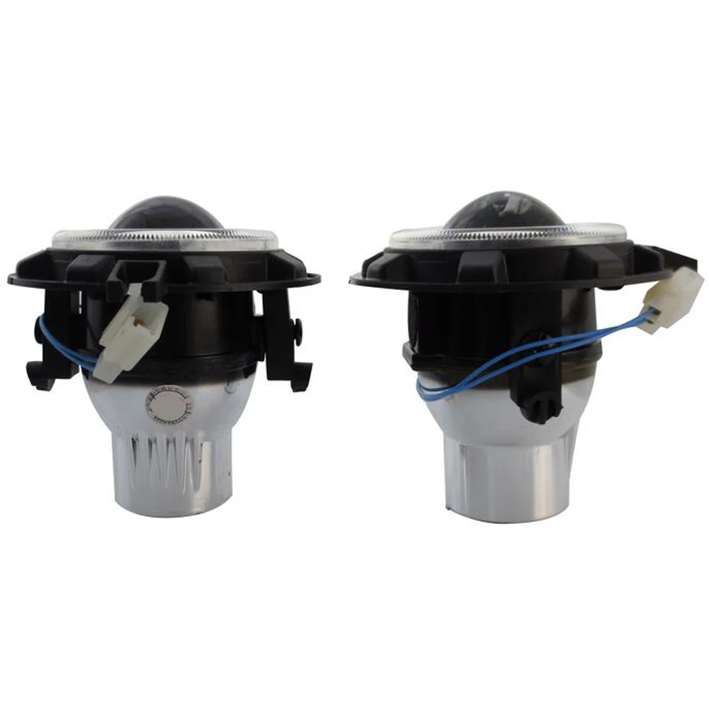 

Front bumper headlight bifocal lens sport HID Xenon Halogen fog light lamp holder house for Dodge dukango dakota aspen