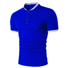 ZOGAA Повседневное футболка-поло Для мужчин Anti-shrink рубашки бренд поло Для мужчин s новые рубашки поло хлопок короткий рукав Твердые Все Размеры Цвет