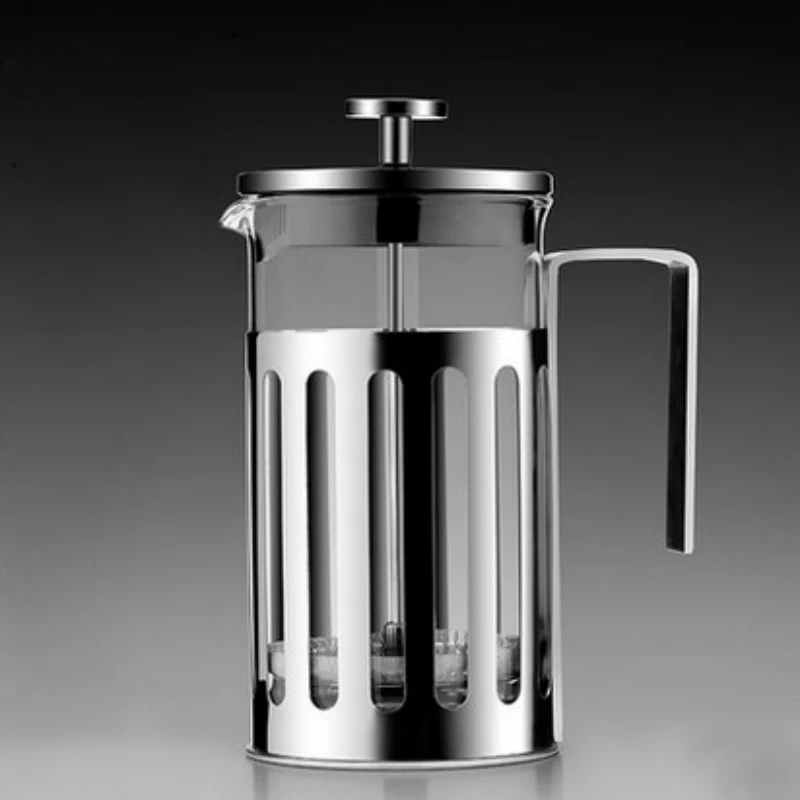 Multi function Stainless Steel Glass French Presses Household Cafe