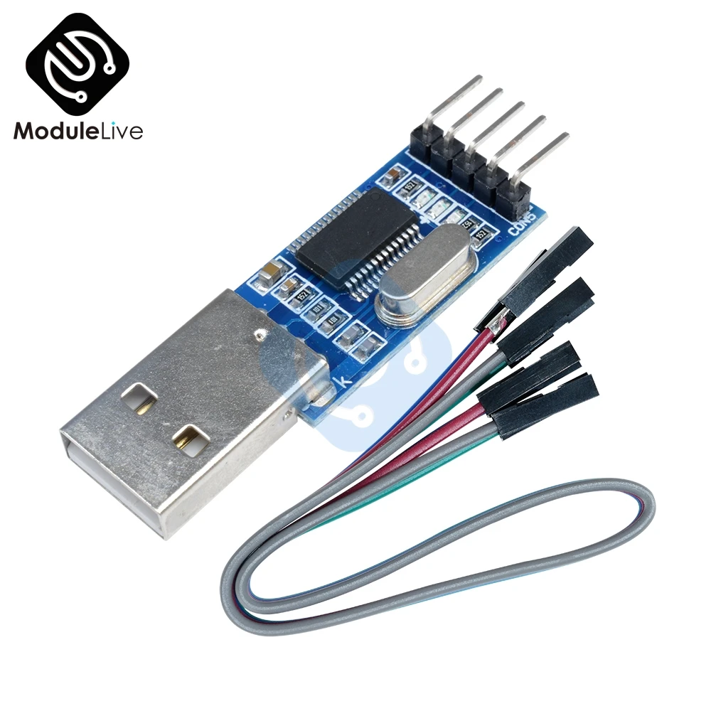 PL2303 USB к RS232 TTL PL2303HX модуль линия загрузки на STC микроконтроллер конвертер адаптер