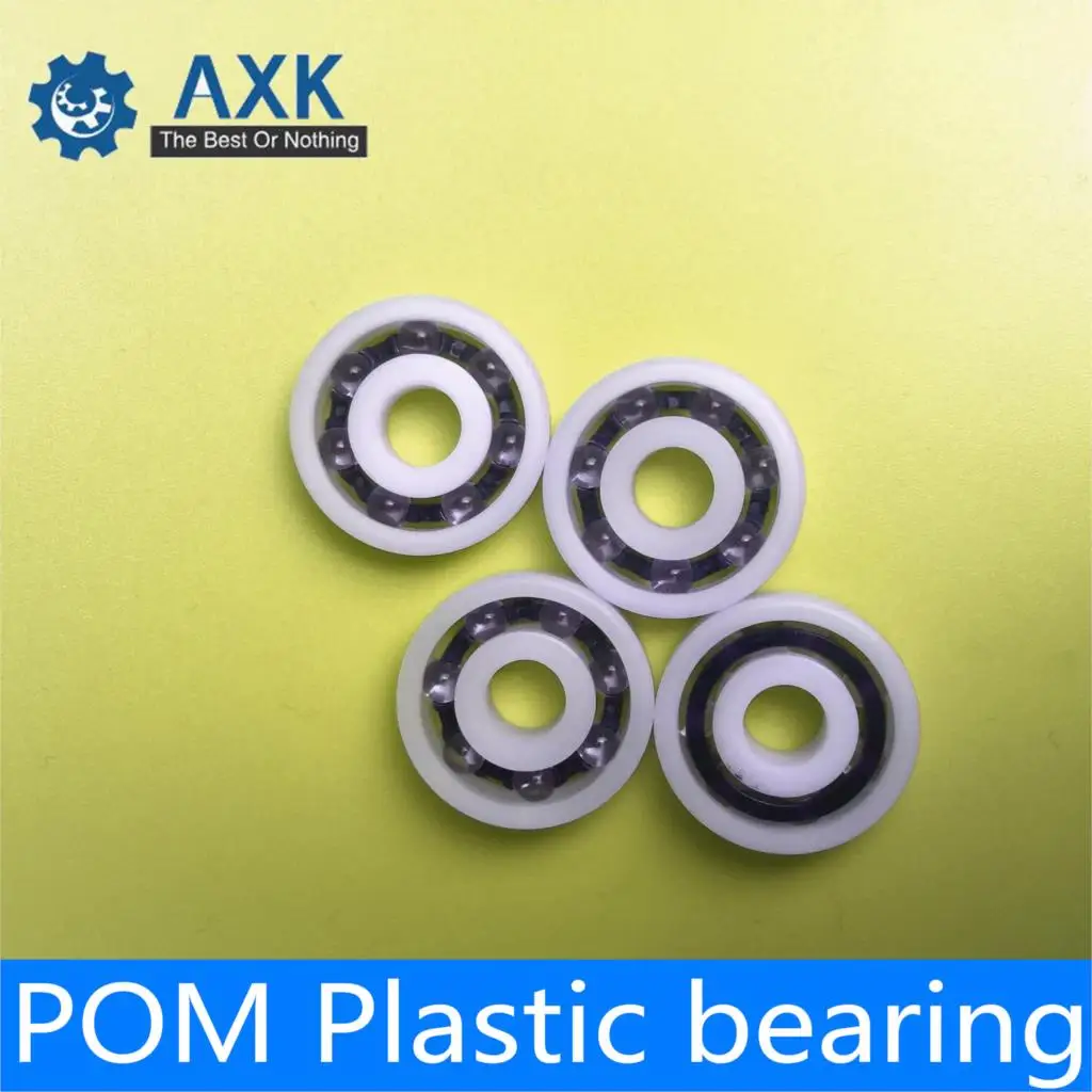 684 4*9*4 Plastic Nylon POM Ball Bearings 4x9x4 mm 12 pcs