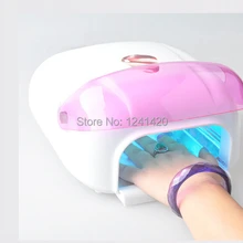 Сушилка для ногтей 220-240 в 36 Вт акриловая УФ для сушки гель-лака лампа с охлаждающим вентилятором маникюр, ультрафиолетовый, светодиодный светильник, включая УФ-лампы