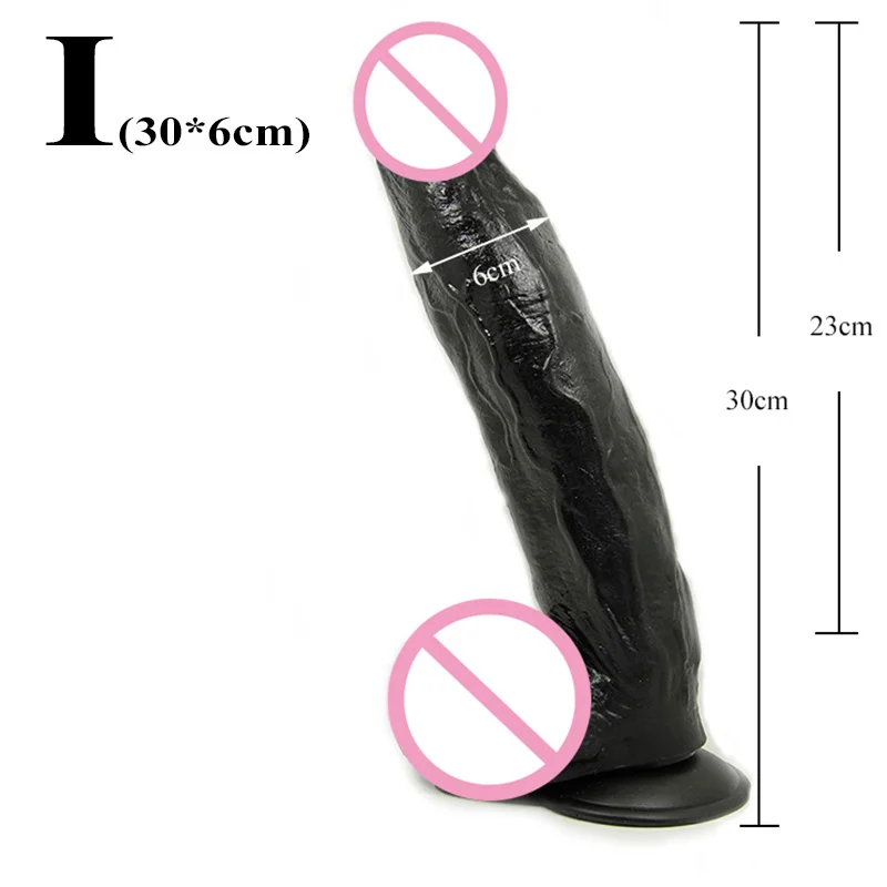 7 / 8 / 10 12 inches Dildo Rubber Penis Women Artificial Giant Long Suction Cup Anal Dildo Fake Penis Dick