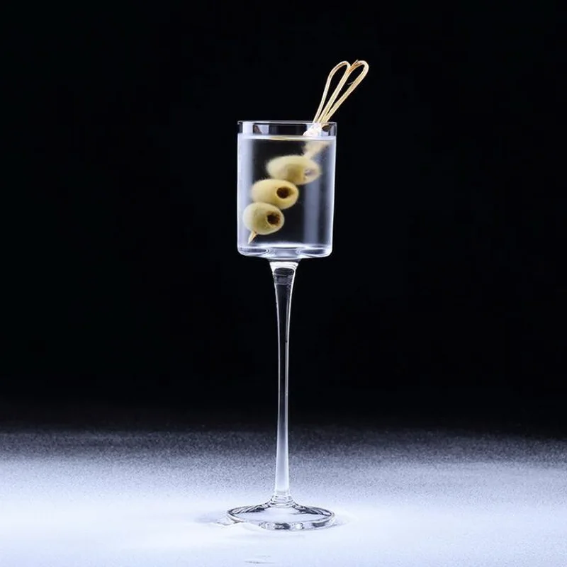 

Japanese style high heel cocktail glass bartender unleaded cocktail glass bar wedding champagne glass