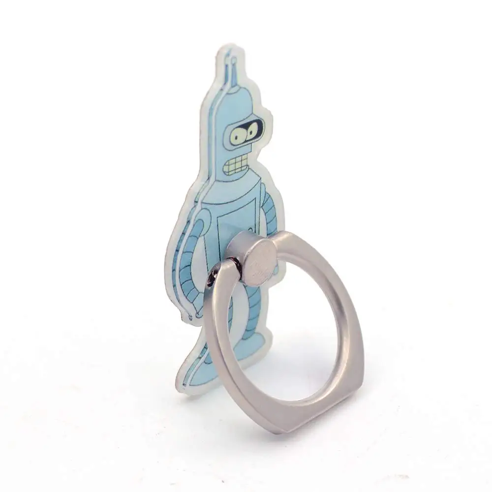 SingFly Futurama Bender изгиб Rodriguez универсальный металлический палец кольцо Мобильный