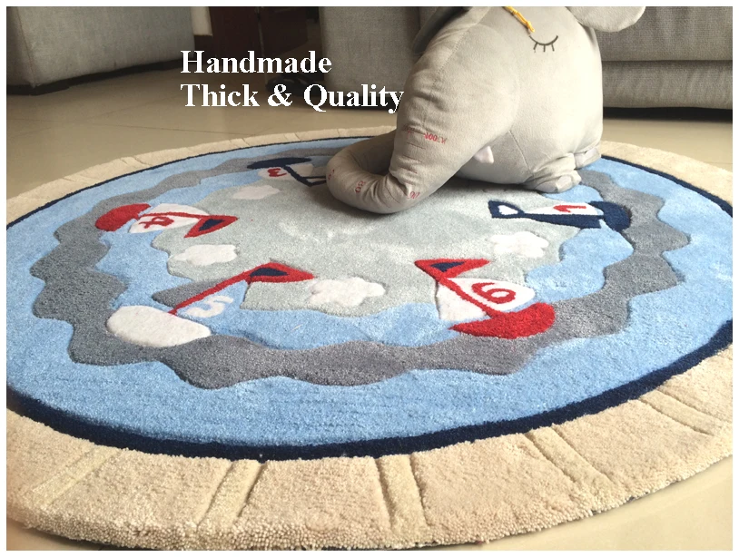 良い品質 漫画カーペット子供プレイマット子供ルームの敷物カスタムラグカーペット航海手作りの敷物カスタマイズカーペット厚い Rug Carpet Custom Carpetcartoon Carpet Aliexpress