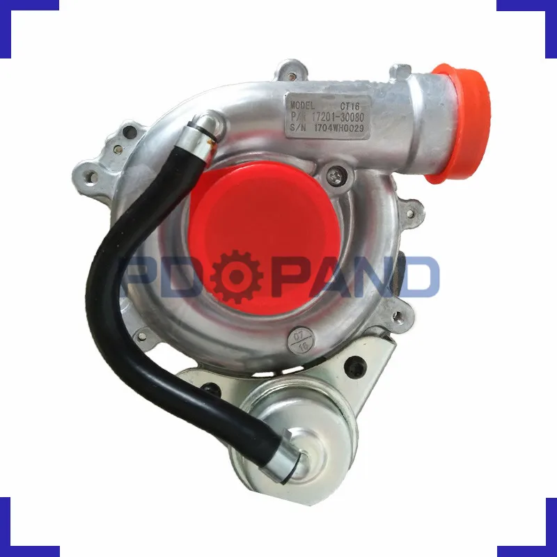 CT16 electiric supercharger 17201-30080 1720130080 for Toyota Hilux Hiace DHK Innova Land Cruiser Camry 2.5L 2KD 2KD-FTV 2KDFTV diesel engine