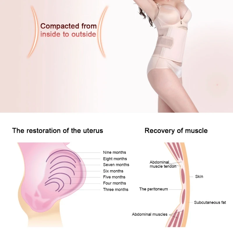 Пояс для беременных женщин Восстановление живота после родов пояс для беременных пояс для живота Форма живота поддерживающий пояс дышащий