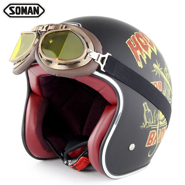 old school dirt bike helmets