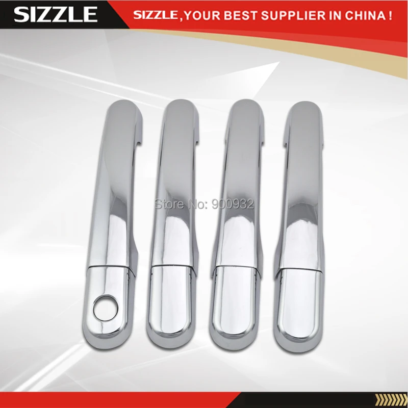 

Plastic Chromed Car Door Handle Cover For Mercury Sable 2008 2009 4D No PSKH