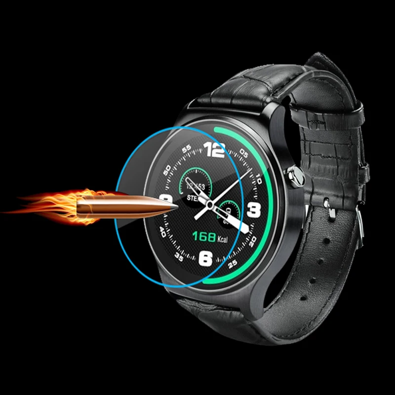 2 PCS For GW01 Smart Watch Tempered Glass SCREEN PROTECTORS GLASSin