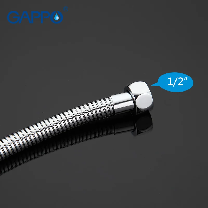 GAPPO دش خرطوم لينة دش الأنابيب مرنة الحمام انبوب ماء المشتركة السباكة خراطيم دش الأنابيب