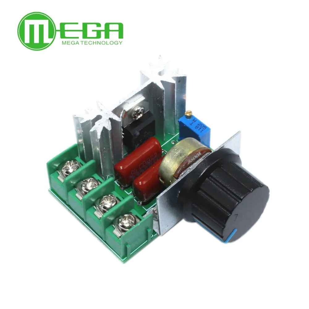 

2000W SCR Voltage Regulator Dimming Dimmers Speed Controller Thermostat AC 220V
