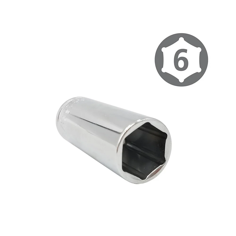 Tamanho do Soquete Chave de Soquete Polegada Unidade Profunda Sae 7 16 1 2 9 5 18 11 4 13 Crv Alta Qualidade 63mm Comprimento 3 - 8 - Image 3