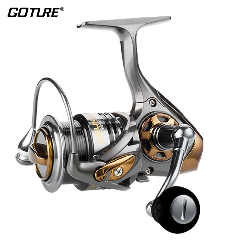 Goture HS2000 3000 5000 Ultral ضوء عالية السرعة الغزل بكرة 8 كجم ماكس قوة السحب الصيد بكرة للماء إطار Goture HS2000 3000 5000 Ultral ضوء عالية السرعة الغزل بكرة 8 كجم ماكس قوة السحب الصيد بكرة للماء إطار