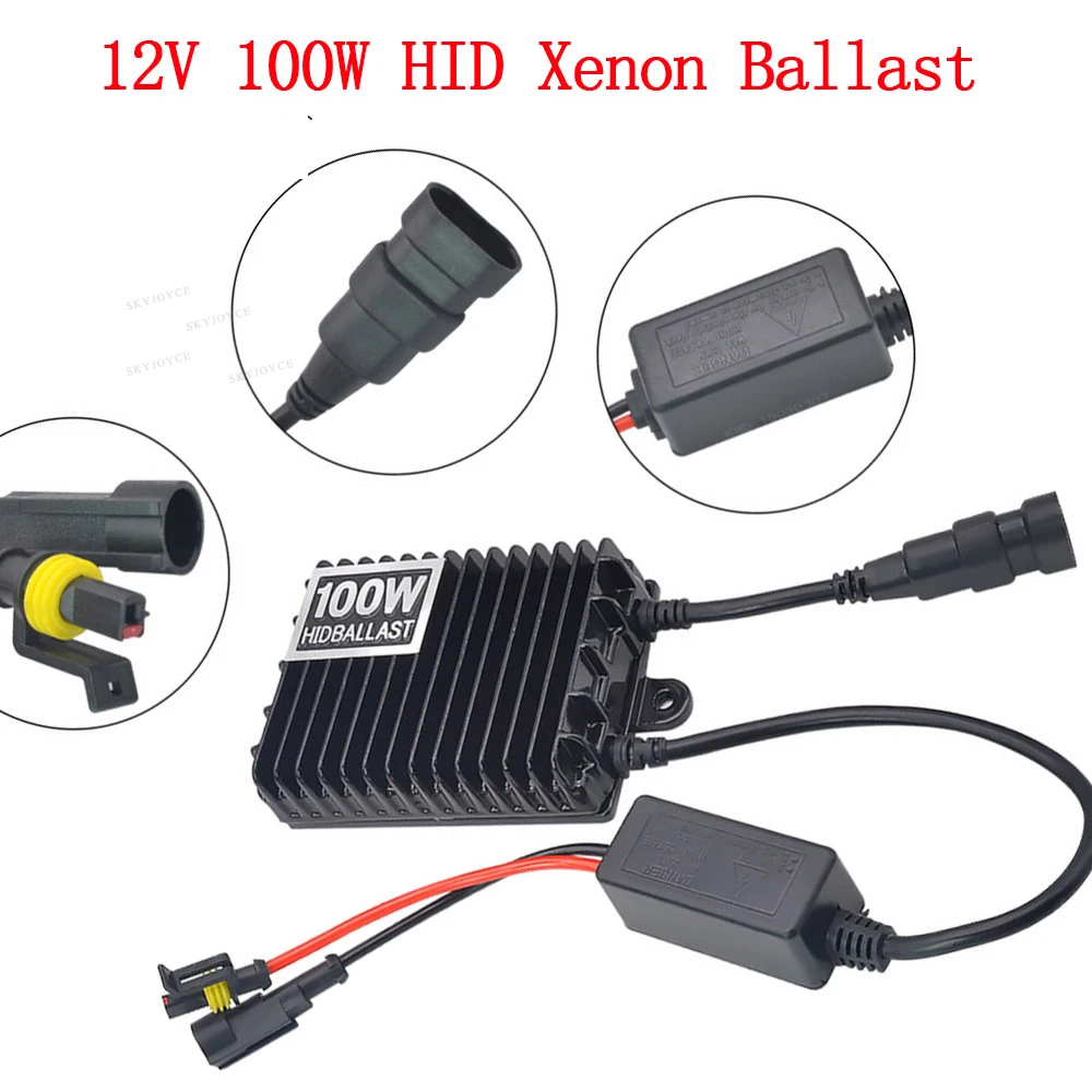 100W ballast detail