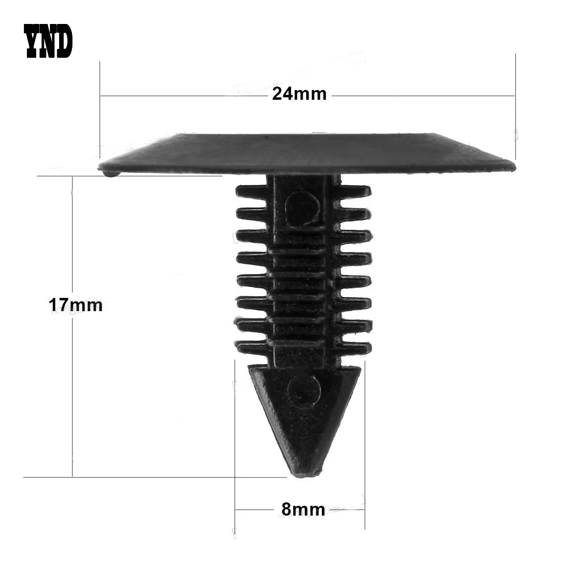 50pcs Door Trim Panel Clips Retainer Fastener Rivet for Nissan