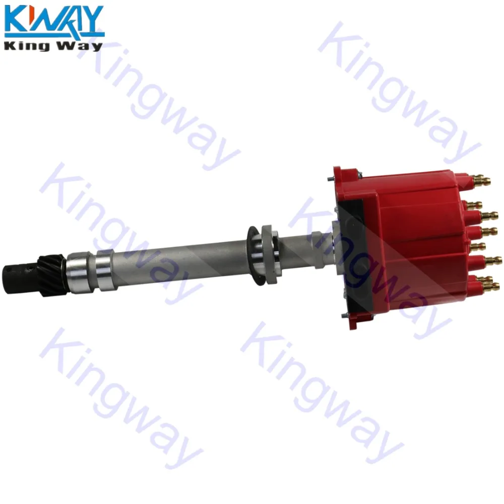 Бесплатная доставка распределитель зажигания King Way Red Cap HEI 1103952 для 87 95 Chevrolet Pontiac GMC