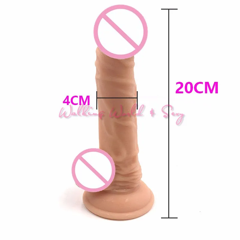 204CM Huge Realistic Dildo For Women Big Fake Flexible Penis With Strong Suction Cup Artificial Peins Sex Products Sex Dick (3)