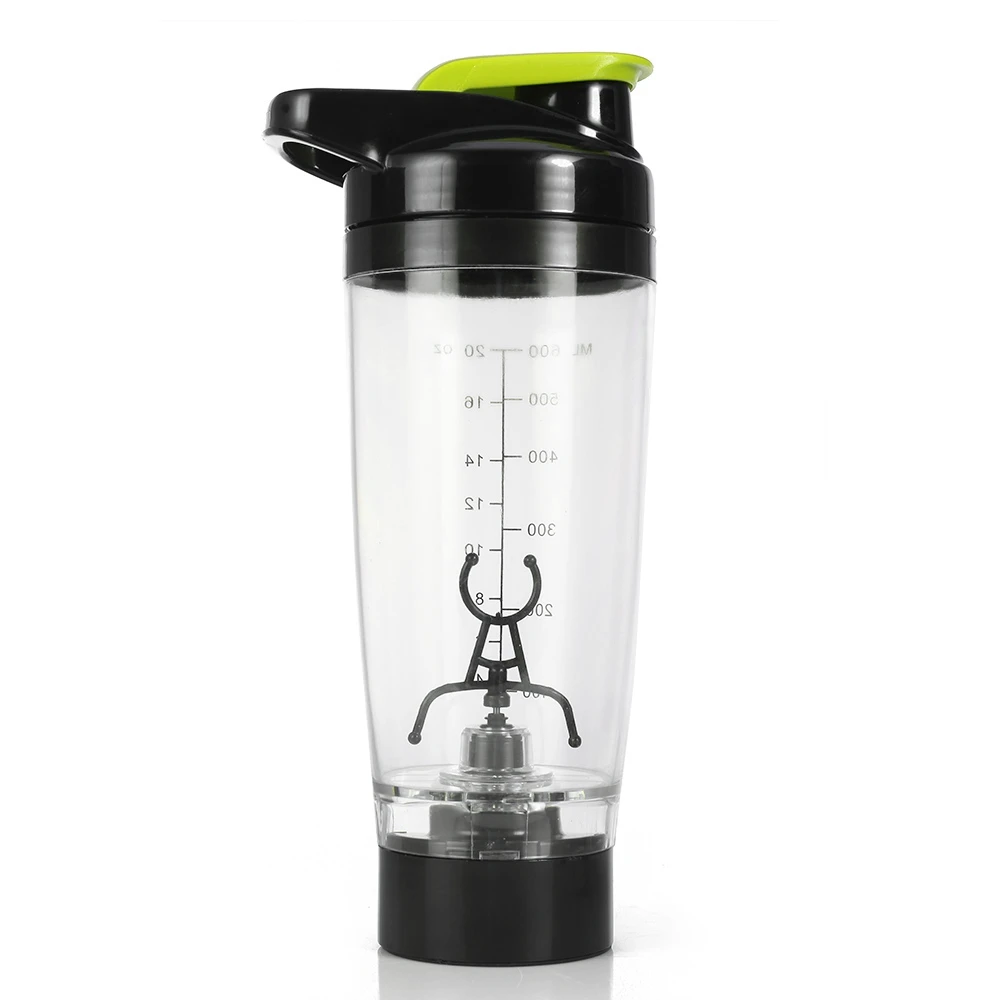 Portable 600ml Protein Shaker Bottle Fitness Albumen Powder blender