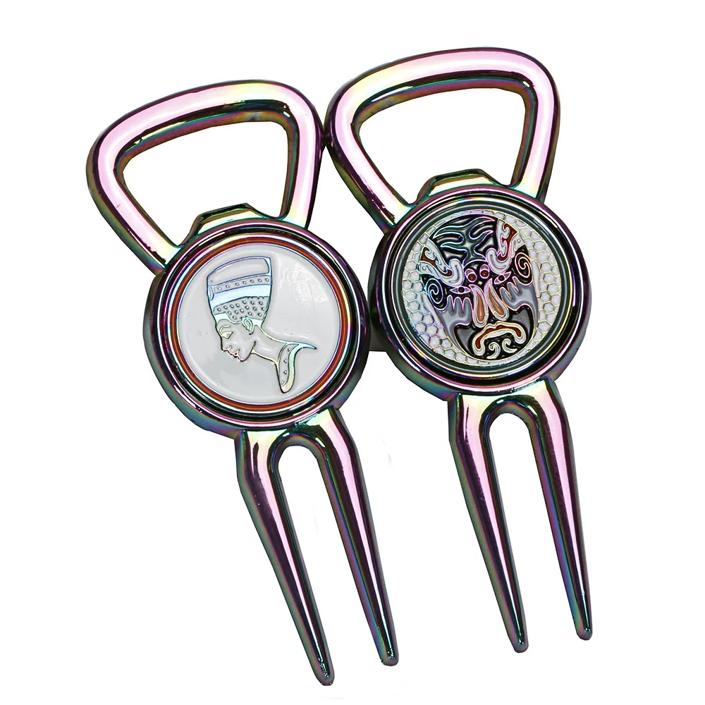 NEW Golf fork tools Divot Tools Green Tool contains marker Colorful personalization golf accessories free shipping NEW Golf fork tools Divot Tools Green Tool contains marker Colorful personalization golf accessories free shipping