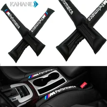 2PCS Leather Car Seat Leakproof Pad Cover Leak Plug Seam Cushion for BMW M Performance E46 E39 E36 E60 E90 E34 F10 F30 E30 X5