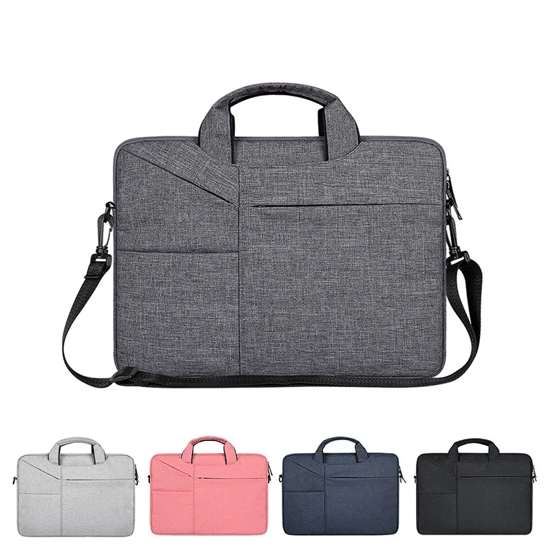 

Laptop Liner Sleeve Bag For Acer Dell Lenovo 13 14.1 15.6 Inch Notebook Laptop Shoulder Strap Bag Case for Macbook Air Pro 13 15