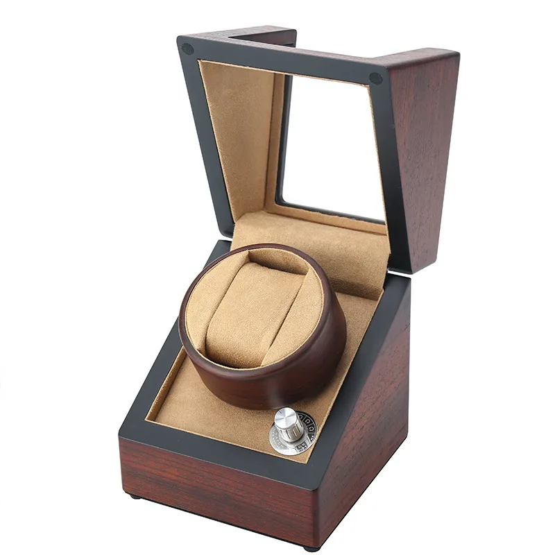 

TANG Single Watch Winder High Quality Automatic Mechanical Wooden Watch Winder Watch Gift Storage Watch Gift Case