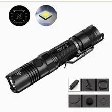 NITECORE P12GT LED Flashlight 7 modes CREE XP-L HI V3 LED 1000 lumens 320m beam distance by 2*CR123 / 1*18650 battery