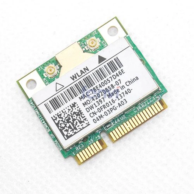 Broadcom BCM94312HMG Dual band Wireless Wifi Половина Mini pci-e карты для DELL DW1397 2.4 ГГц 5 WLAN PCI Express сетевой