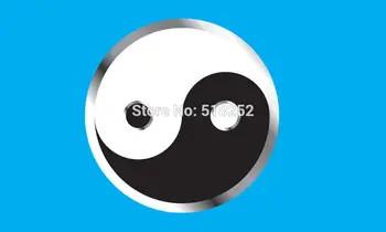 

Yin Yang Flag 150X90CM Banner 100D Polyester flag brass grommets 104 free shipping