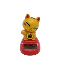 WUPP украшения кукла на солнечной батарейке горячая Распродажа Золотая на солнечной энергии Танцующая качающаяся анимированная Танцующая игрушка украшение для подоконника Новинка 9604