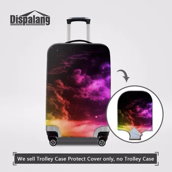 

Dispalang Newest Universe Space Galaxy Star Print Elastic Luggage Cover Waterproof Suitcase Protective Cover For 18-32 inch Case