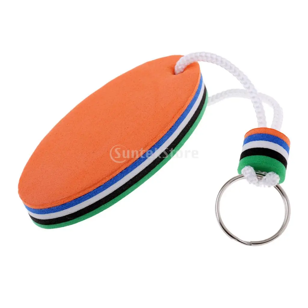 Surfboard / Anchor / Steering Wheel Shaped Foam Floating Key Ring Water Buoyant Keyring Marine Boating Sailing Boat Float
