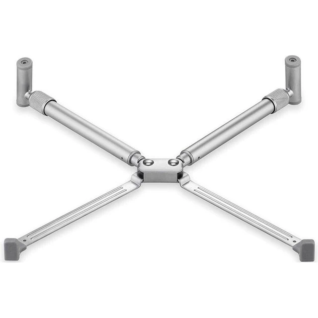 Best Offers Aluminium Notebook Laptop X-Stand Folding Portable Adjustable Laptop Stand 12-17 inches Silver Stands Computer Accessories Best Offers Aluminium Notebook Laptop X-Stand Folding Portable Adjustable Laptop Stand 12-17 inches Silver Stands Computer Accessories