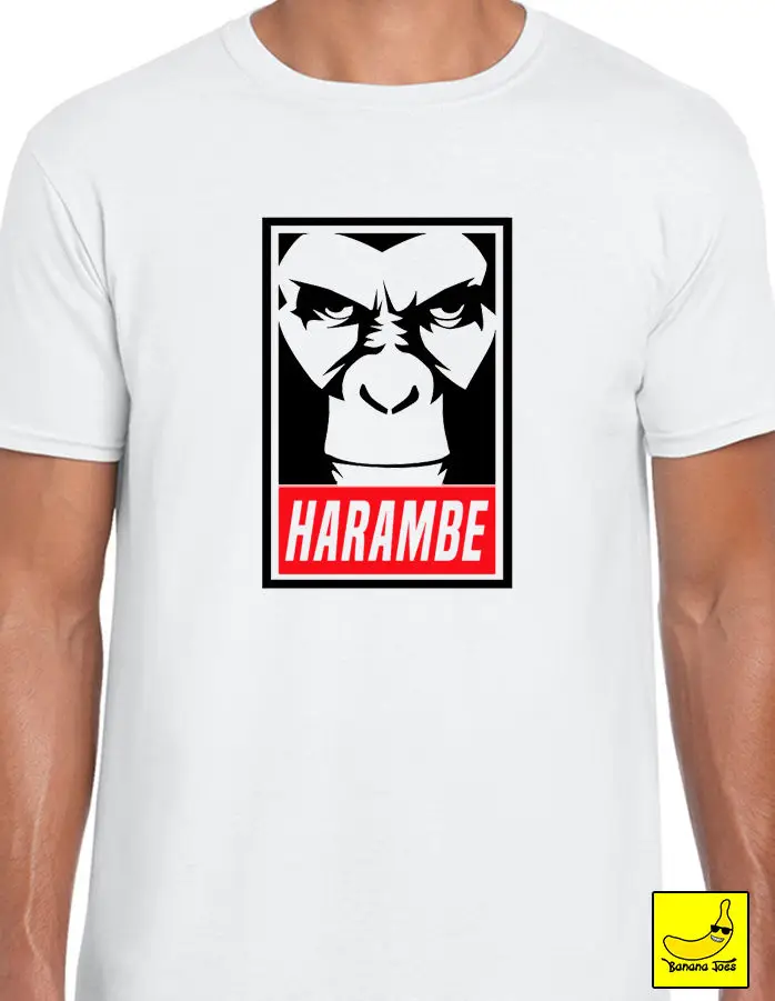 Футболка Harambe Tribute RIP Gorilla Cincinnati Zoo 1999-2019 Dicks Out Gift футболка из 100% хлопка топы, оптовая продажа