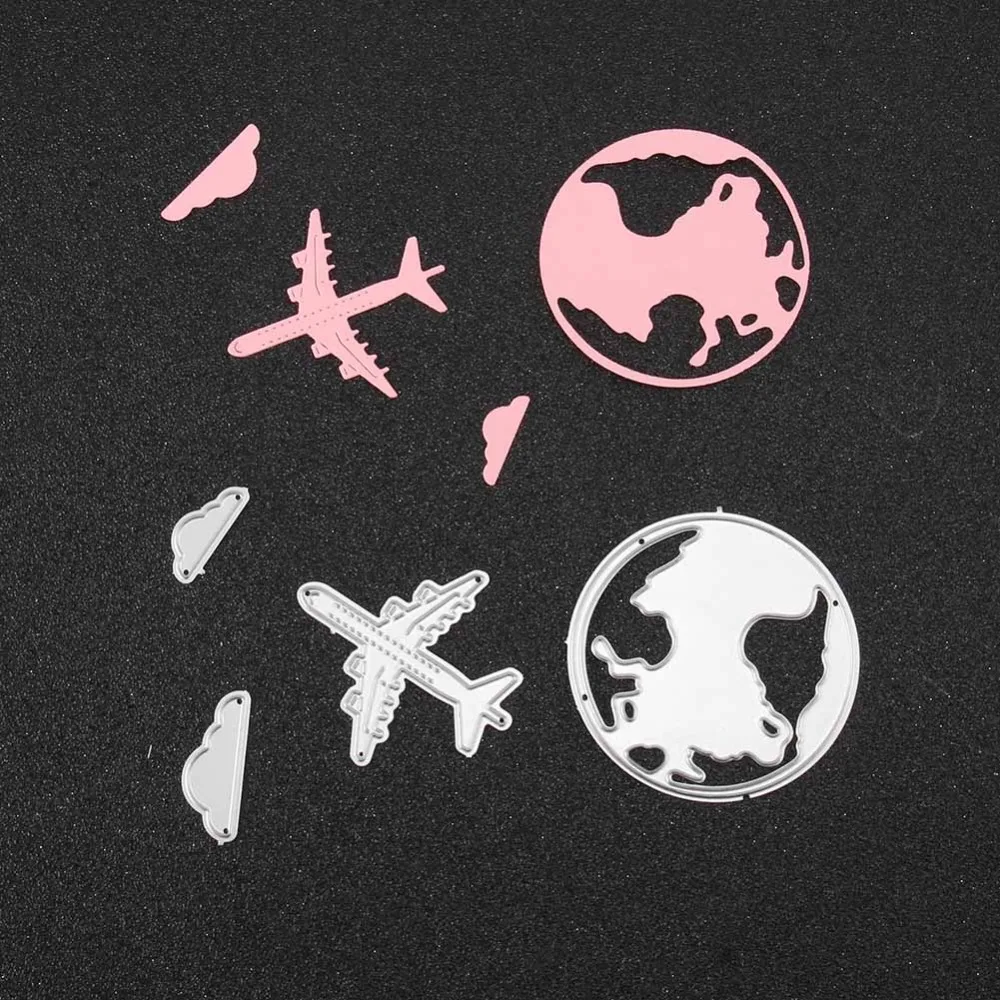 

aircraft Border Dies metal steel cutting dies stencils for DIY knife mould Scrapbooking Dies card photo album decoration new cut