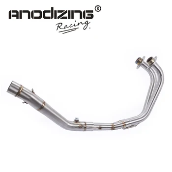 

Motorcycle Full System Pipe Middle Pipe Slip On Without Exhaust for YAMAHA R25 R3 R 25 R 3 2015 2016 2017 2018