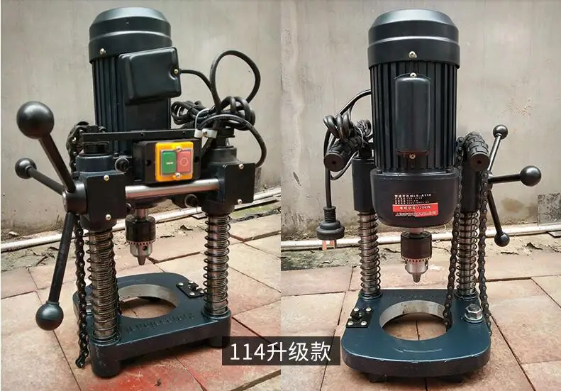 

Hole Punching Machine Electric Hole Puncher for Fire Galvanized Pipe Drilling Hole Double Spring Opening Machine GH-WFKKJ-ZW