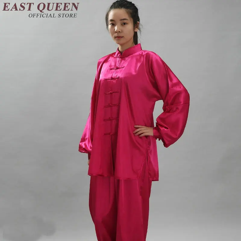 Китайская традиционная форма taichi однотонный хлопковый костюм Тай Чи одежда для