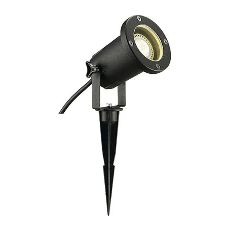Garden light with ground spike