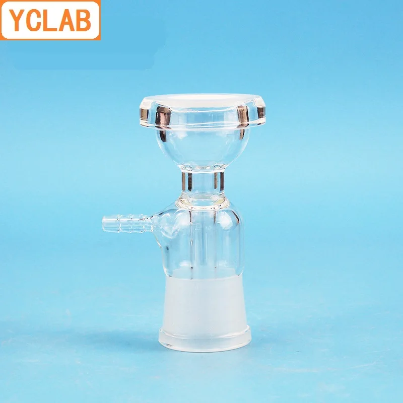 1000mL Vacuum Filtration Apparatus with Rubber Tube 1L Glass Sand Core Liquid Solvent Filter Unit Device