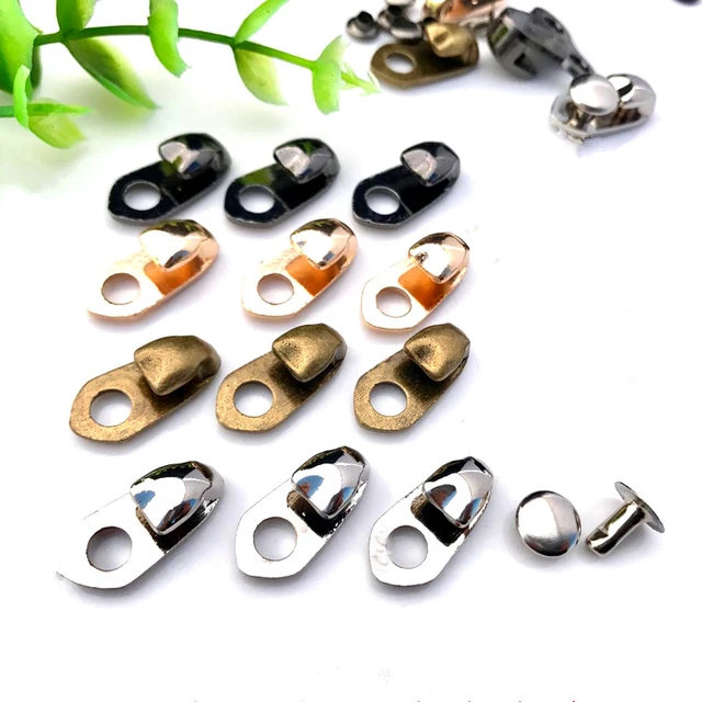 20 Pcs/Lot Shoe Lace Hooks Shoe Repair Accessory Boot Hooks Lace Fittings  With Rivets for Repair/Camp/Hike/Climb Accessories