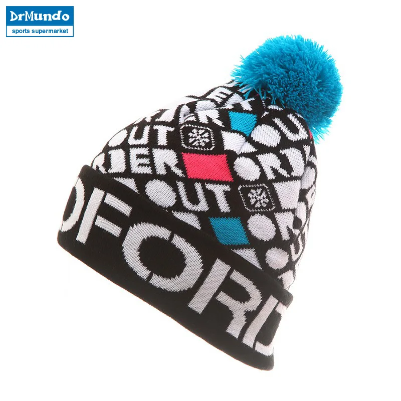 

2018 Knitting Winter Cotton Snowboard Cap Brand Beanies Hip Hop Warm Ski Hats Gorros Bonnetsr Skullies for Women and Men