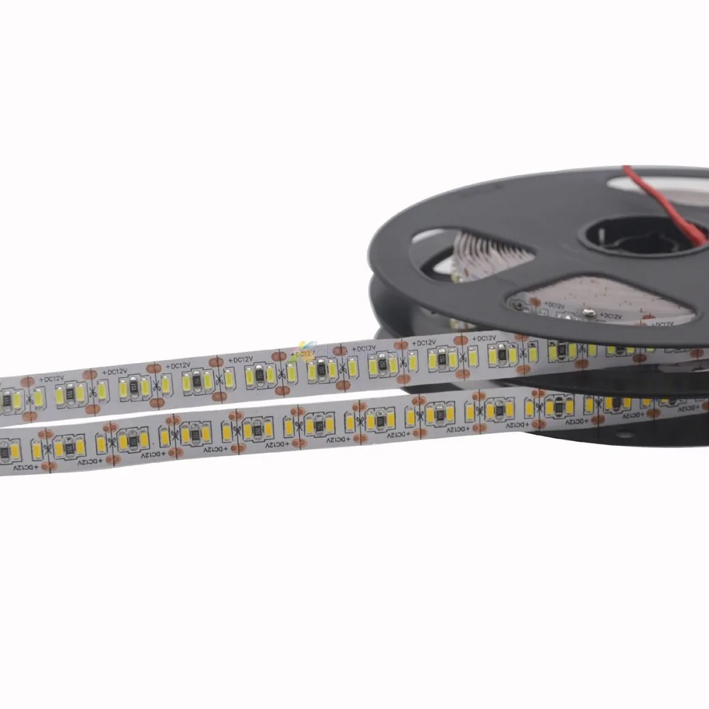 

LED Strip 3014 240 LED/meter DC12V White / Warm White Super Bright Flexible LED Light 1200LED 5m/lot IP20/IP67 Waterproof