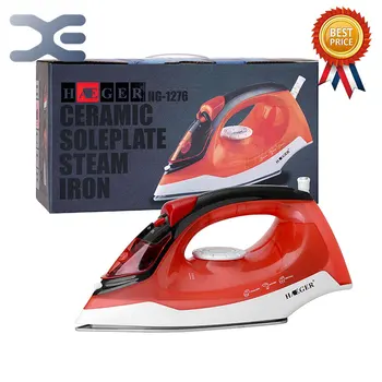 

2 Colors 1800W Handheld Portable Electric Steam Iron For Clothes High Quality Ceramic Soleplate HG-1276