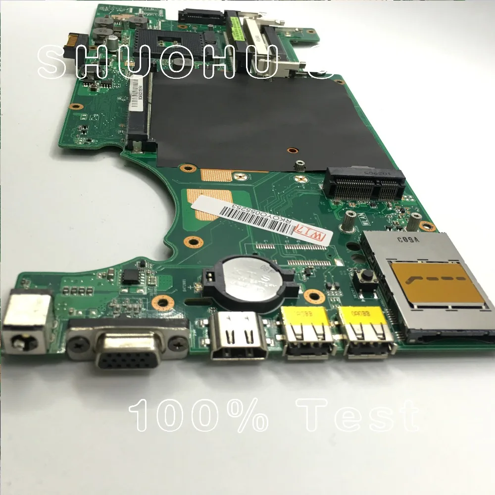 KEFU для ASUS G73JH G73J G73 4 слота 2D REV: 2 0 HM55 Материнская плата ноутбука протестирована на