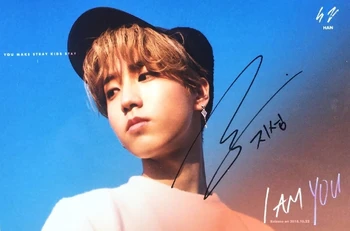 

hand signed Stray Kids HAN autographed photo I AM YOU K-POP 5*7 collection 102018A
